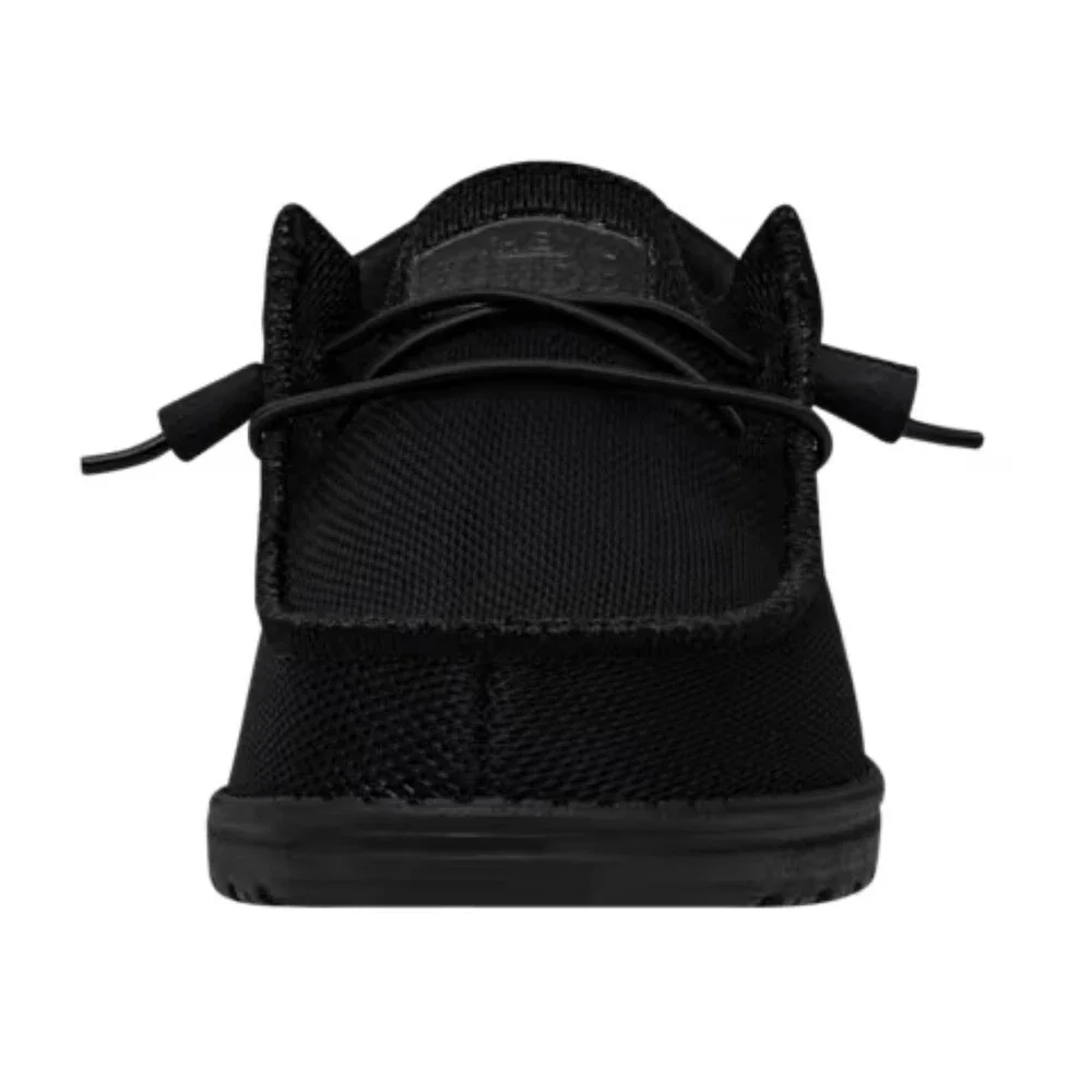 Hey Dude Wally Funk Mono 40011-0XS Men's 9 M Black Slip On Casual Shoes ZOGG3697